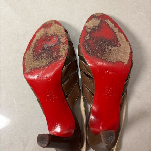 Christian Louboutin Brown Heels - Picture 5 of 5